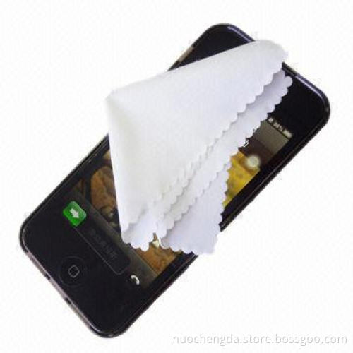 Mobile phone screen cleaning cloth, high water and grease absorption